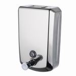 Stainless steel soap dispenser