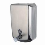 Stainless steel soap dispenser