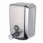 Stainless steel soap dispenser